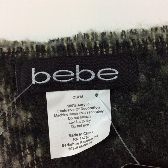 Bebe Camouflage Scarf Shawl NWT Christmas Gift Unisex - Picture 2 of 3